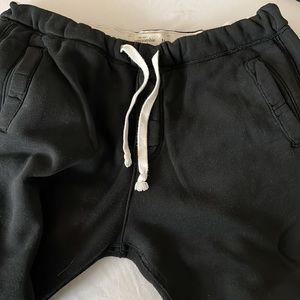 Men's Abercrombie & Fitch Black Joggers - Size Medium